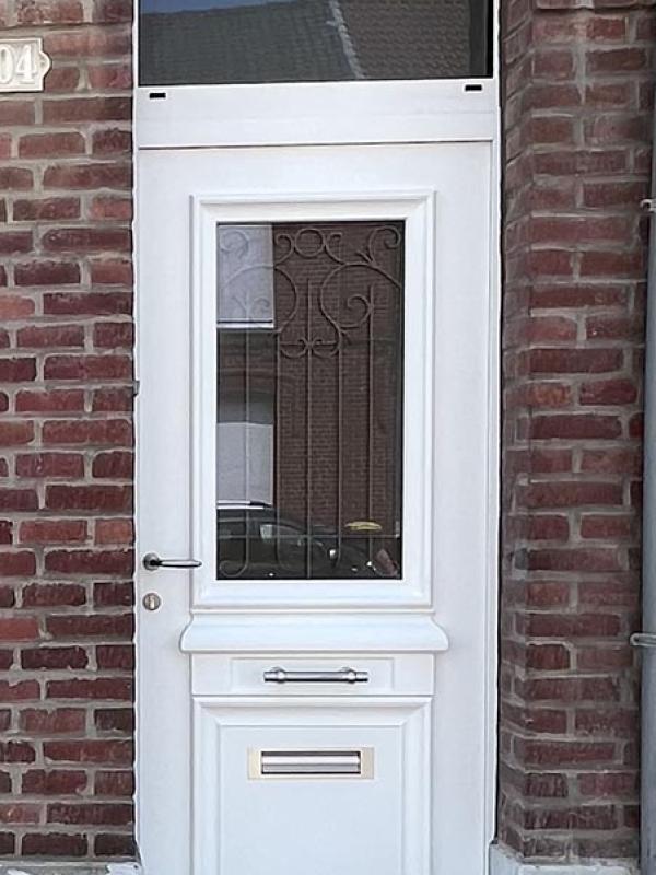Porte Heliopolis gamme Aluminium secteur Valenciennes
